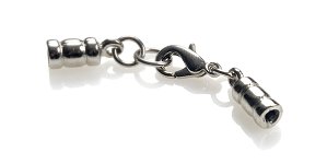Barrel End Clasp with Lobster Clasp