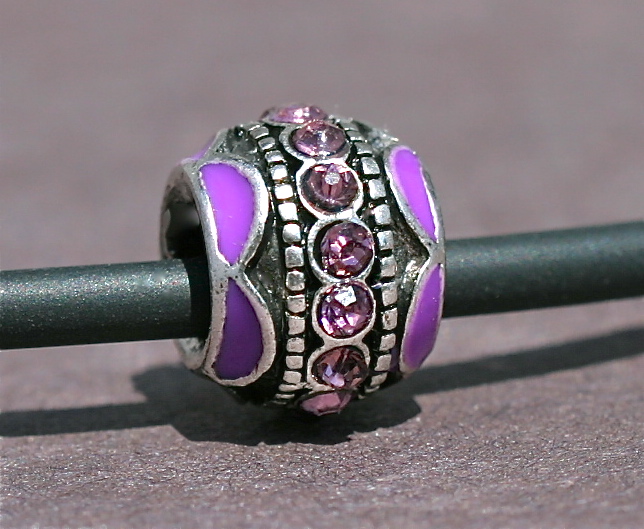 Purple Ball bead
