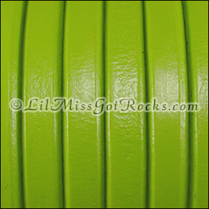 Lime Green Leather